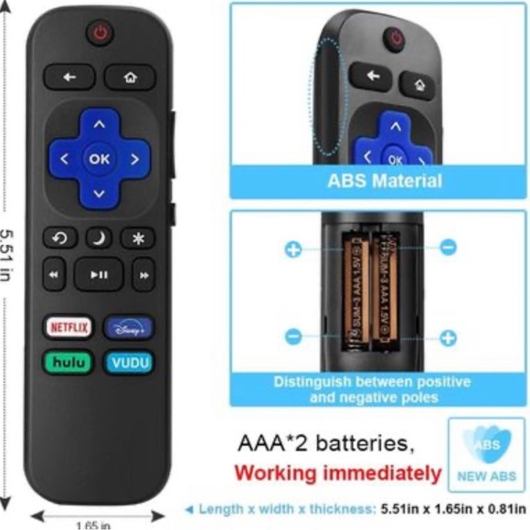 ROKU REMOTE control - Picture 3 of 5